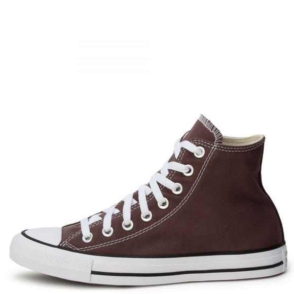 Converse Men's High-Top Sneakers - Dark Brown - Picture 2 of 5